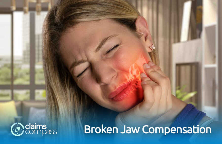 Compensation For a Broken Jaw