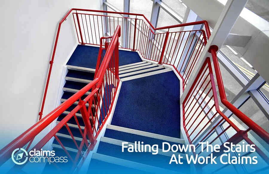 Falling Down The Stairs At Work